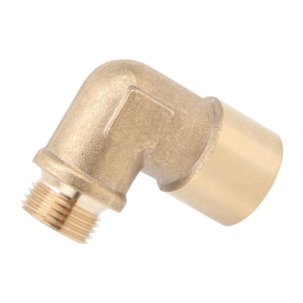 90 Degree Oxygen Sensor Extender M18x1.5 Brass Extension Spacer Adapter Car Accessory