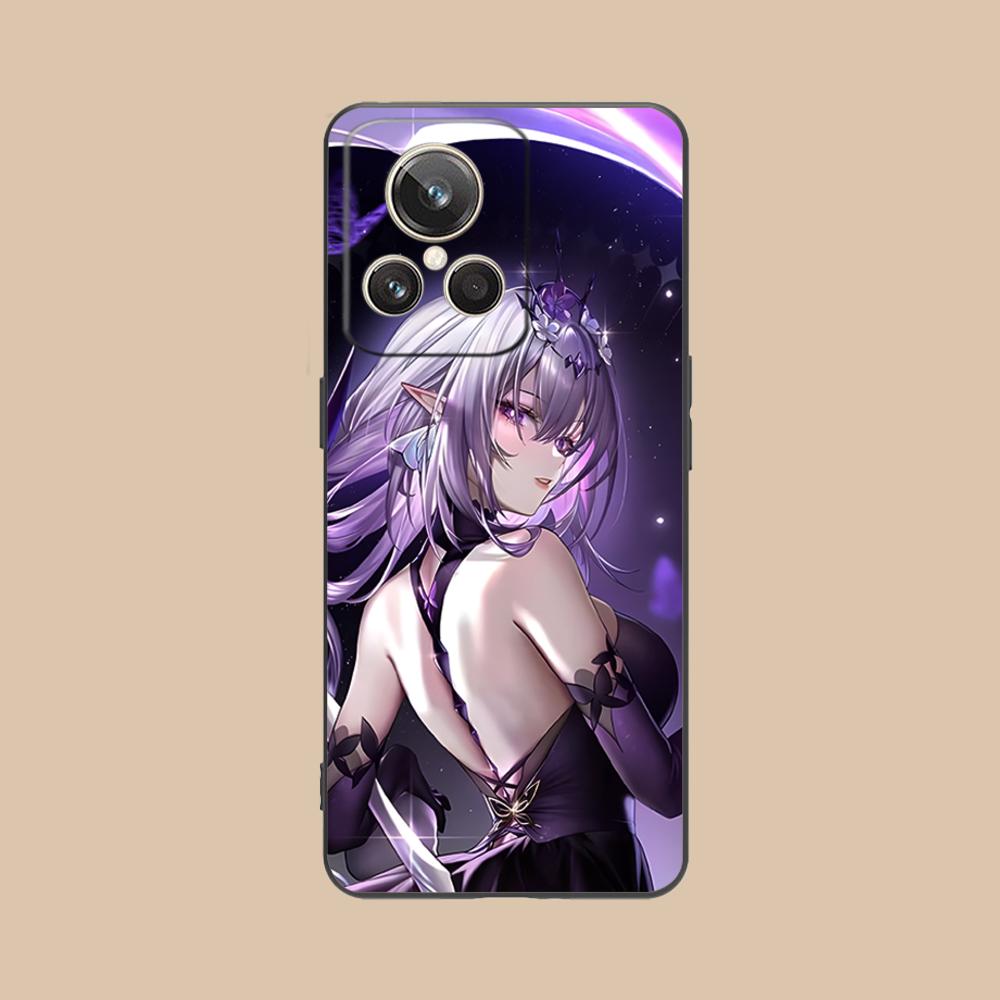 HSR Castorice Matte TPU Mobile Phone Case for Realme GT 8 Neo Pro C75 73 71 C67 65 C55 53 C35 31 C20 15 Colorful Cover