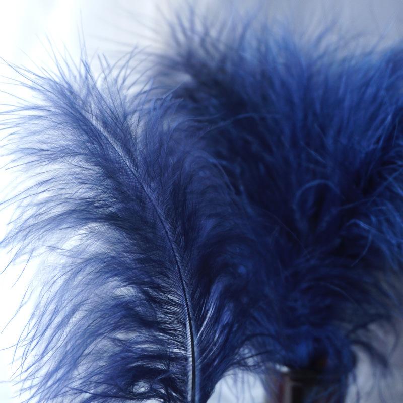 50Pcs Macaron Feather Color Turkey Full Velvet, Dream Catcher Hair Accessories Diy Handmade Materials Bouquet Stage Wedding Decoration