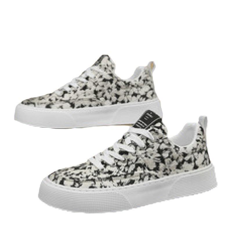 22 summer printed breathable board shoes platform cloth casual hip-hop shoes