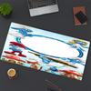 Blue Smurfs Print Mouse Pad, for Keyboard Pad Laptop PC Mat for Office Home Use, Desk Decor, Perfect Birthday Gift for Gamers