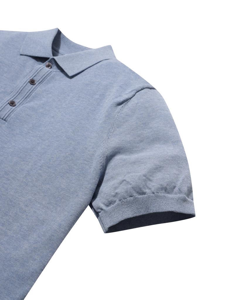 OLZEN Men'S Short Sleeve Solid Thierry_Zbg2Et1201Lbl