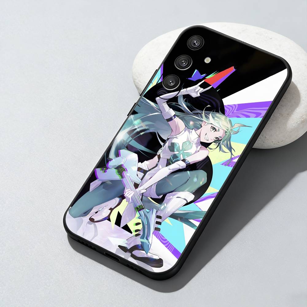 

Anime TBH-X Lucky B-Blue Phone Case For Samsung Galaxy A73,A72,A71,A70,A52,A51 Others Soft Black Cover Samsung a71 4g