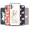 West Highland Terrier Westie Case For Samsung Galaxy A54 A34 A24 A14 A51 A71 A12 A32 A52 A72 A13 A33 A53 A25 A15 Cover
