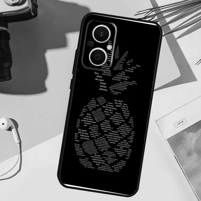Summer Fruit Pineapple Case For OPPO Reno 12 F 13 13F 11 8T 7 8 10 Pro OPPO Find X8 X6 Pro X3 X5 Lite Cover Funda
