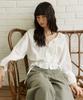 SHOP,ARA Bean Volume Blouse_Ivory