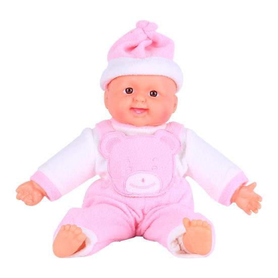 30cm Lifelike Reborn Smiling Baby Doll Soft Vinyl Children Accompany Toy Gift
