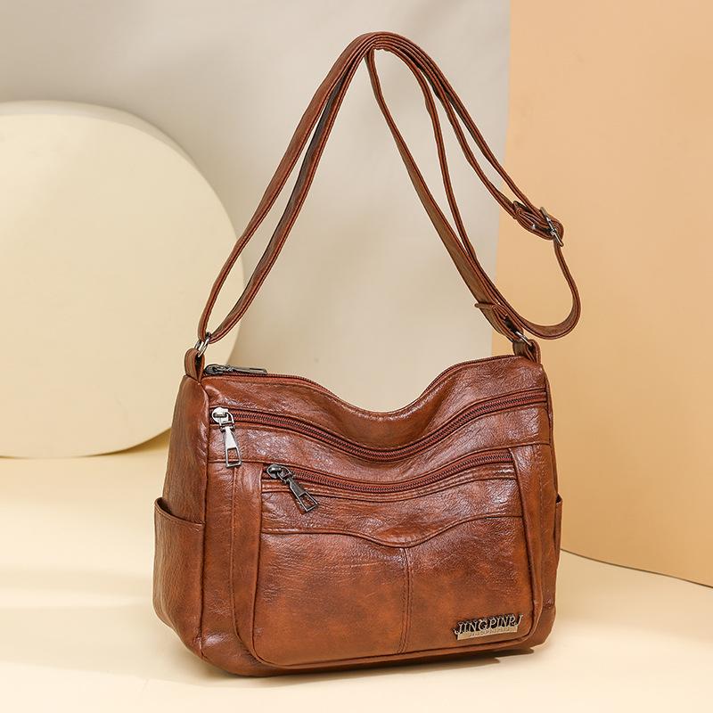 Simple and Fashionable Crossbody Bag for Women Multi-pocket Single-shoulder Bag with A Good Texture