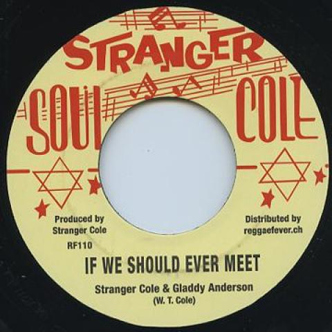 7inch Record STRANGER COLE, GLADDY ANDERSON / ST - If We Should Ever Meet / Darling Pl RF110 Stranger Soul C 1968 Europe Reggae, Ska & Dub