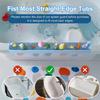 M-Modern-For Tub For Bathtub Splash Guard For Kids, Silicone Water Splash Guard, Tray Holder, Longer Splash Guard B