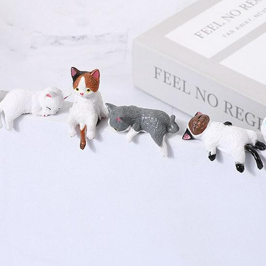 Mini Cartoon Kätzchen Puppe zur Auto- und Büroausstellung