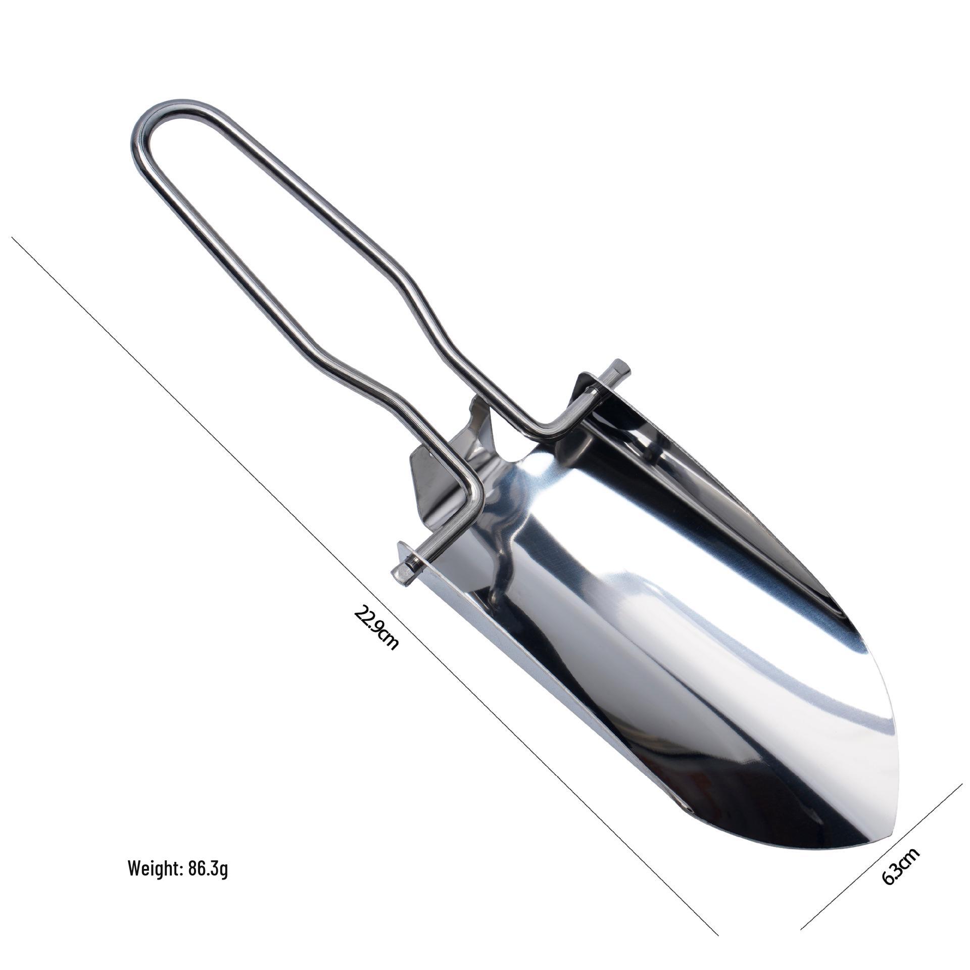 

Складная многофункциональная лопата из нержавеющей стали для льда, муки, сахара, чая и корма