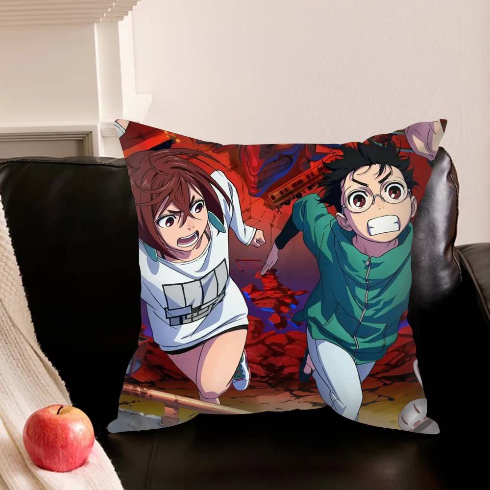 Anime Dan Da Dan Pillowcase For Sofa Room Office Decor Printing Protector Cushion Cover Valentine Gift Custom