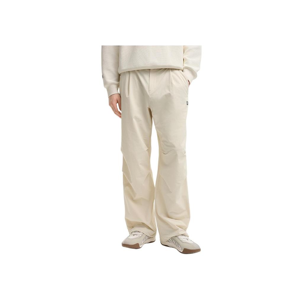 New FILA Fitness Casual Pants Men's Wheat Straw Beige A51M531801F-BG