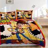 3pcs Toy Story Handsome Woody Bedding Set, Including 1 Quilt Cover and 2 Pillow Shams, Without Filling, Soft and Comfortable Home Bedroom D084