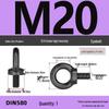 Lifting Eye Bolt Collection: Galvanized M8 & M10 with Ring for Mold