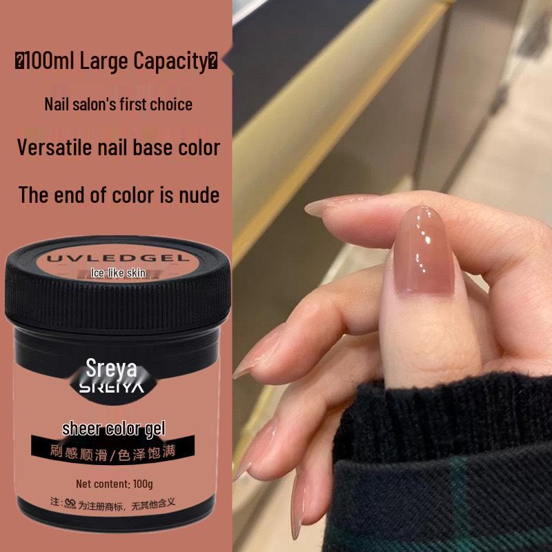 3-in-1 Builder Gel Nail Kit: UV Gel Extension, Base Coat & Sealer