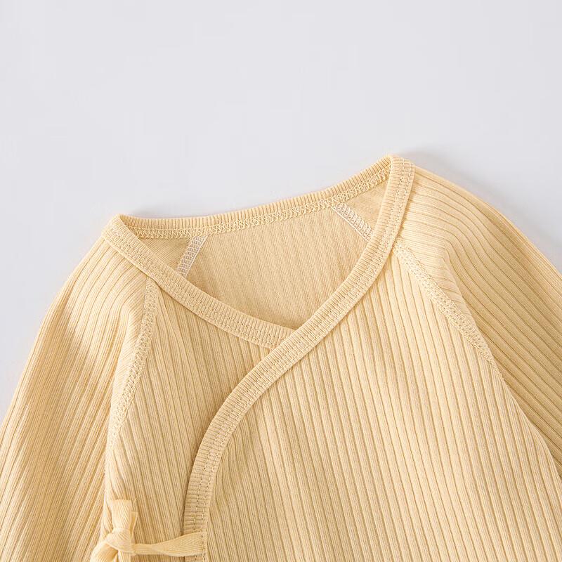Tongtai Newborn Baby Ribbed Long-Sleeve Bodysuit 2-Pack