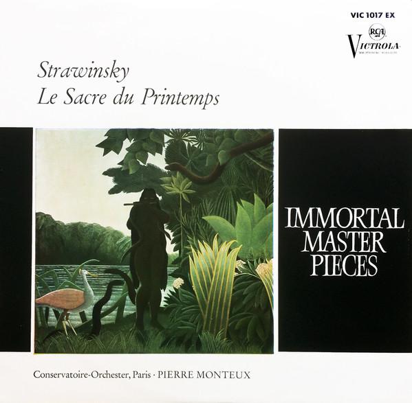 

LP Record STRAWINSKYCONSERVATORY ORCHESTRA Le Sacre Du Printemps VIC1017EX RCA VICTROLA 1964 Europe Classical Used