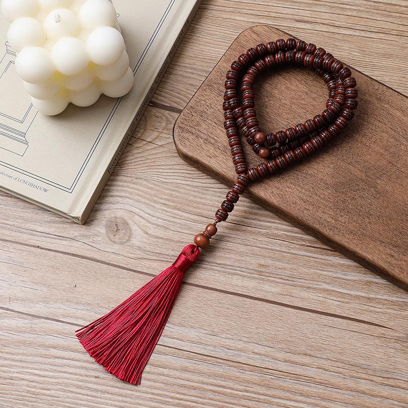 99-Bead Muslim Prayer Rosary: Middle East Style Car Hang & Bracelet Accessory