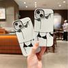 Chic Line Art Bikini Clothesline Summer Sketch Doodle Film Aesthetic Protective Shockproof Bumper Case Cover For iPhone 14 15 16 Pro Max Plus