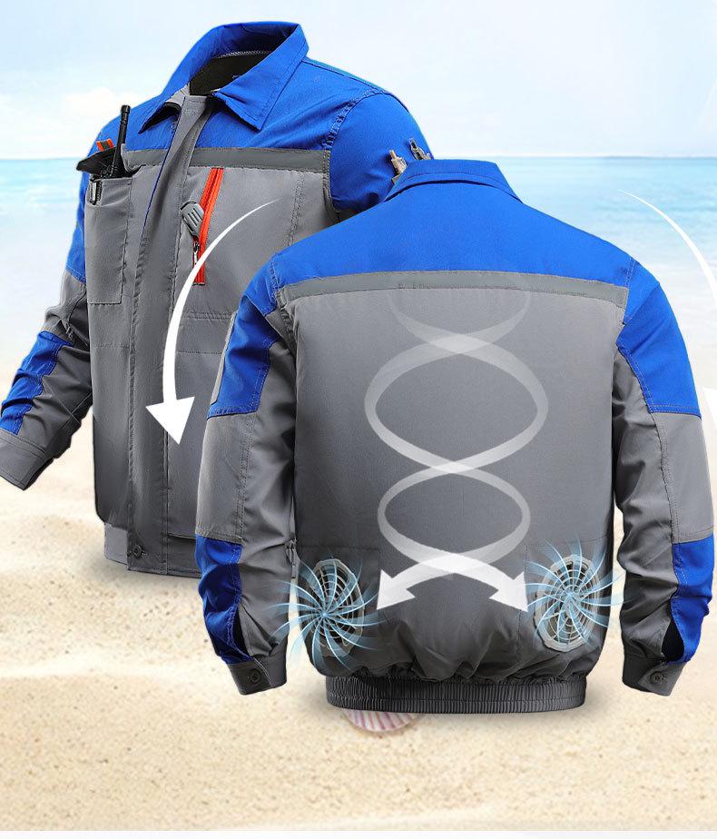 Unisex Camouflage Cooling Workwear for Heatstroke Prevention