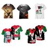 New Autumn Collection 3d Printed Palestinian Flag T-shirt Casual And Loose-fit