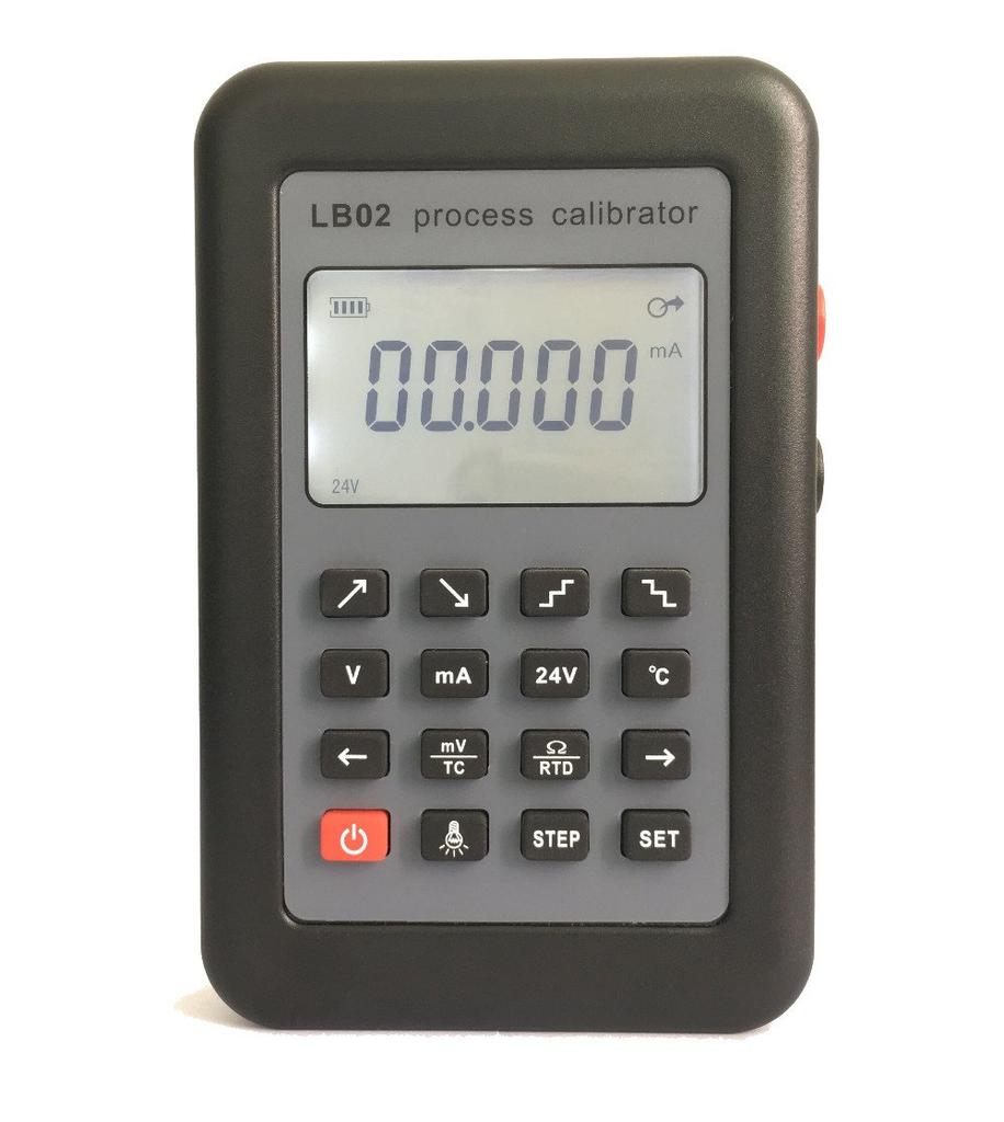 Jieoto LB02 Process Calibrator Signal Generator Source Process Calibrator with mV LCD Dual Measurement Outputs Large LCD Display Protective Case