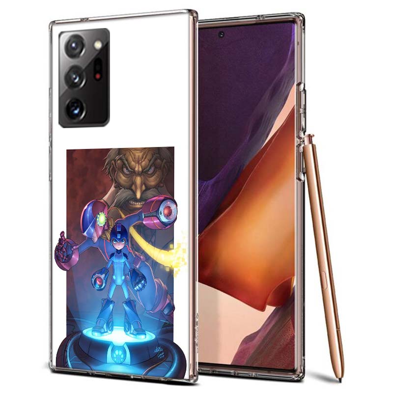 Game M-Megaman R-Rockman Phone Case for Samsung A55 A35 A25 A15 A07 A05S A16 A17 A26 A36 A37 A56 A57 Galaxy Note 20 10 A50S A71