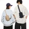 Nylon Sport Chest Bag Small Leisure Shoulder Bag Simple Cross Sports Bag  for Unisex