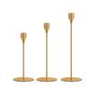 3Pcs/Set European Style Metal Candle Holders Candlestick Fashion Wedding Table Candle Stand Exquisite Candlestick Christmas Tabl