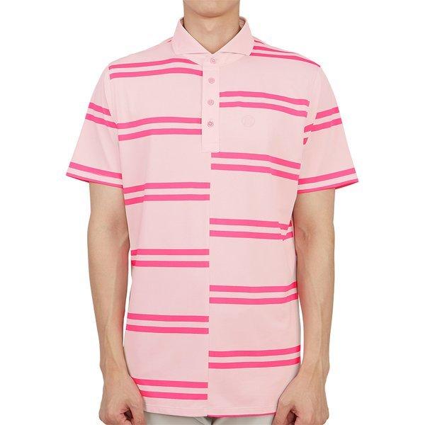Zipore Golfwear Men S Collar ShorT Sleeve T ShirT g4mS23k182 bluSh