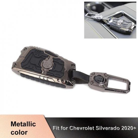 Car Key Fob Cover Skin Case Replacement Cover For Silverado Suburban Tahoe +