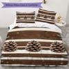 Golden  Decorations Pattern Bedding uilt Set uilt Cover Pillowcase Home Decoration Birthday Gift (1 * duvet cover + 2 * pillowcase without core)_XIA