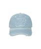 Aejeuon Denim Patch Ball Cap / Light Blue