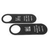 2Pcs Hotel Door Sign PU Do Not Disturb Hanger Double Sided for Guest Room Office Bedroom Door Knob Privacy Tag