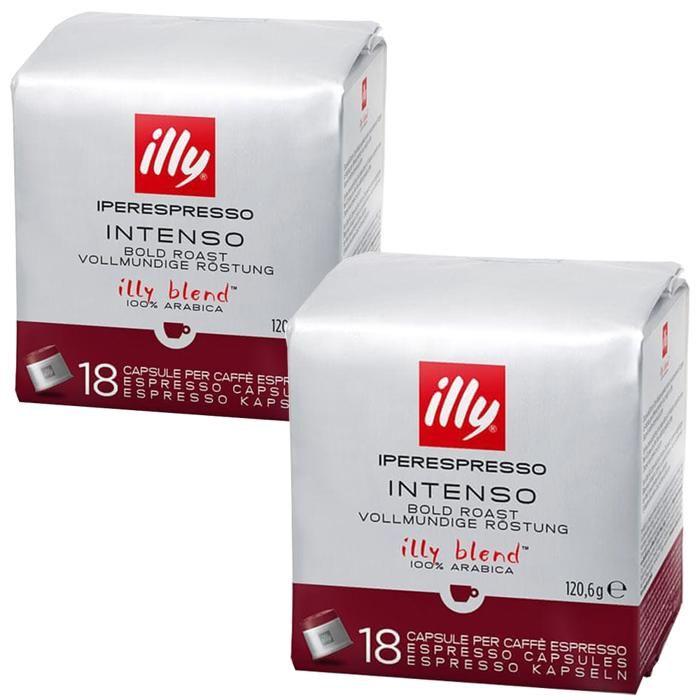 Illy Intenso 18pcs X2 capsules