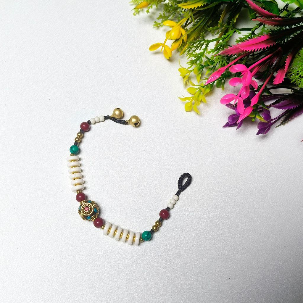 Guochao Ethnic Handmade Woven Bracelet: High-End Cold Style for Women and Couples
