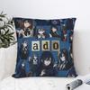 Ado Hibana World Tour Square Pillow Covers Polyester Car Japan Singer Cushion Cover Cool Home Decoration Pillow Cover 40*40