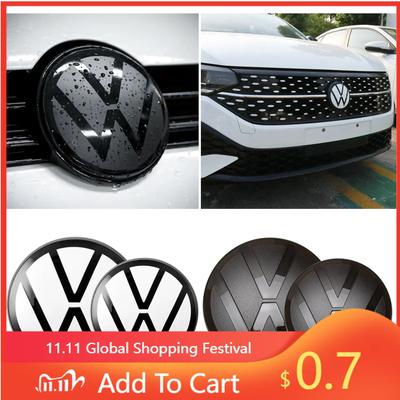 For VW Car Original Front Grill Rear Trunk Emblem Lid Covers Logo Sticker For Golf 6 Mk6 7 7.5 8 VARIANT Polo 2013-