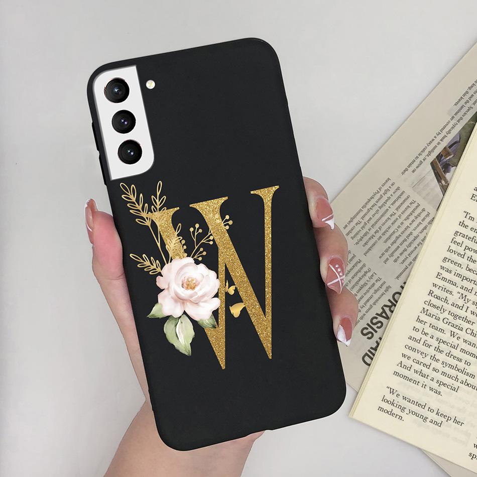 For Samsung S21 FE S21 Ultra Plus Case Slim Soft Cute Letters Cover For Samsung Galaxy S21 Plus 5G S21+ S 21 Ultra Phone Cases