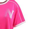 T-shirt à manches courtes Fast Flight Graphic WT11241 PKH Glow S [New Balance] pour femme (Bruyère rose)