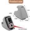 Zpana 2PCS Car Sun Visor Retainer Clips, OEM#95994975 95994976 Anti-Vibration Sun Visor Hanger Bracket Holder, Auto Interior Sunvisor Support Hook