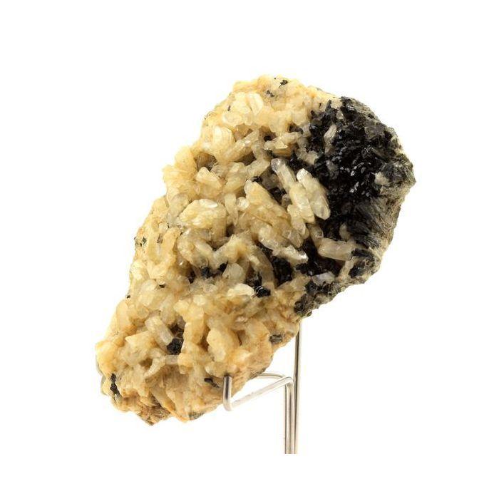 Pierres et Minéraux. Albite + Epidote. 2285.0 ct. Saint-Véran, Hautes-Alpes, France.