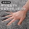 Thickened U-Shaped Non-Slip Absorbent Toilet Mat - Dirt-Resistant Bathroom and Bedside Carpet