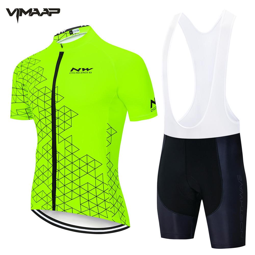 Cross-border NW New Cycling Suit Summer Short-sleeved Top Men's Road Bike Large Size Quick-drying Perspiration Breathable