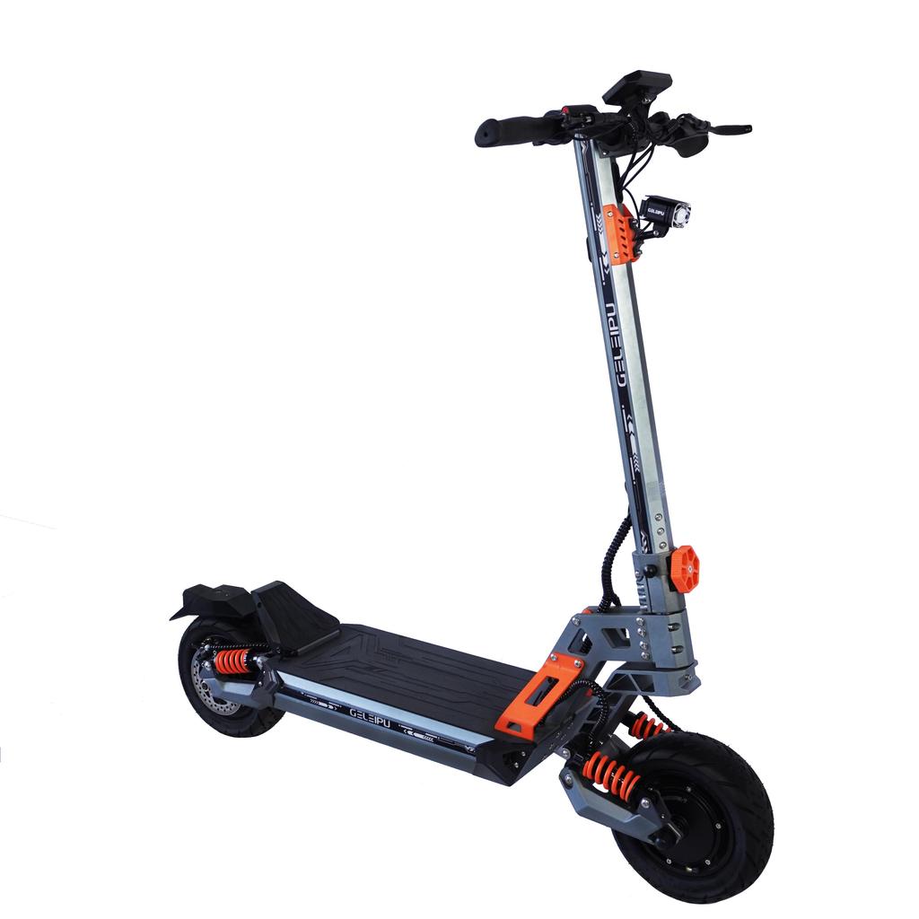 GELEIPU GT EVO Electric Scooter 11inch Off-road Tires 1600W*2 Motors 60V36Ah Battery 86km/h Max Speed 95km Max Range Adult Off-road Escooter
