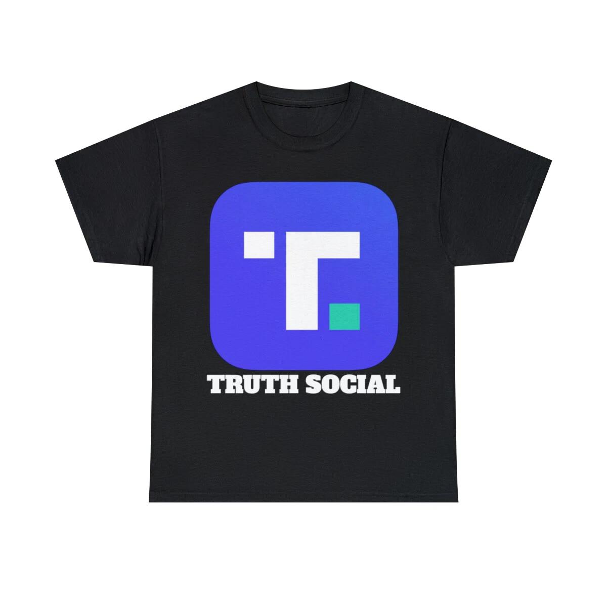 Truth Social T logo Trump Returns Unisex Short Sleeve Tee S