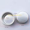 F26C Pack of 30 Candle Tins Jar Cups for DIY Candle Making Aluminum Round Containers Tealight Bases for Creative Projects