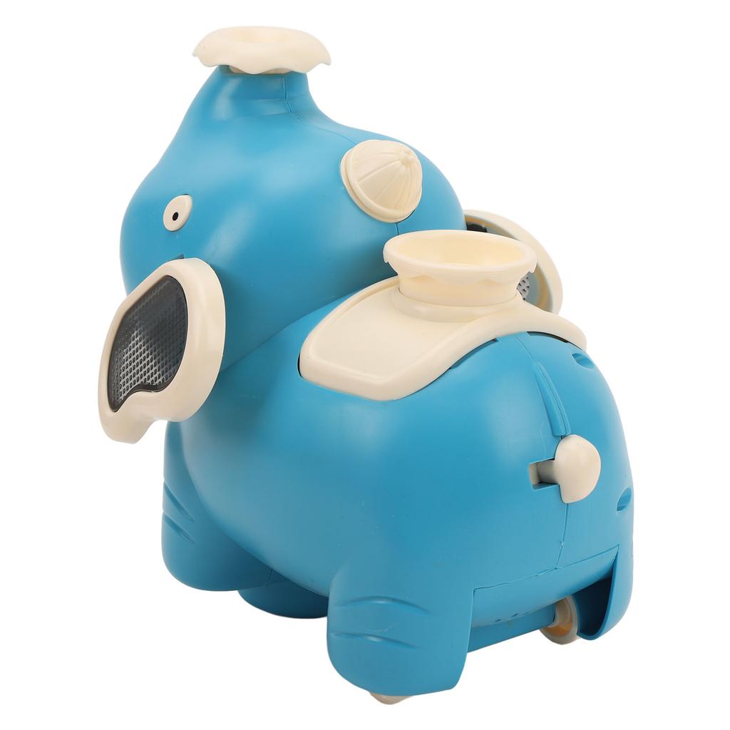 Elephant Blowing Spray Fog Toy with Music Light Tummy Time Interactive Battery Powered Baby Elephant Toy